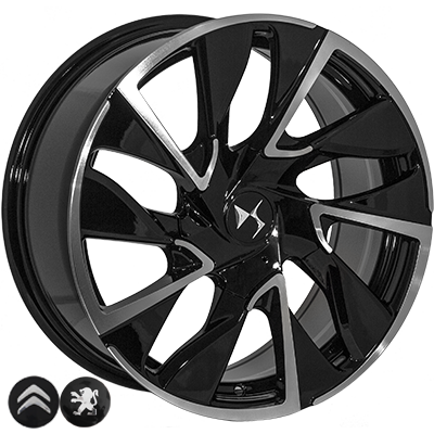 ZF-FR641 BMF R17*7.5J PCD4*108 ET29 DIA 65.1