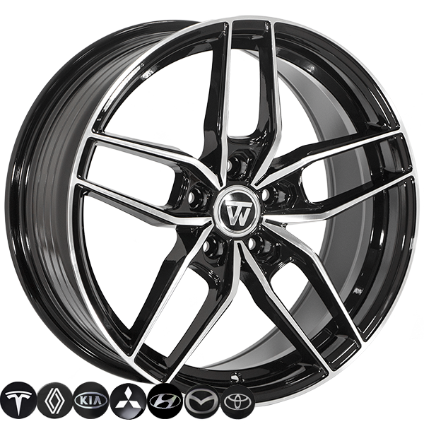 ZW-YA8261 BP R18*8.0J PCD5*114.3 ET35 DIA 73.1