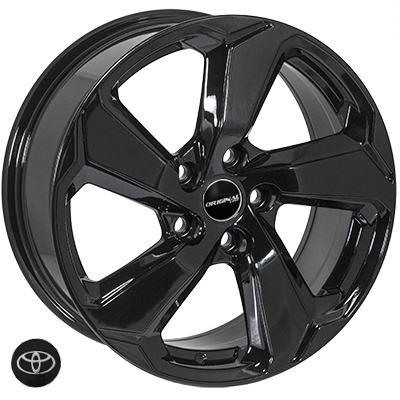 ZW-BK1013 BLACK R18*7.0J PCD5*114.3 ET35 DIA 60.1
