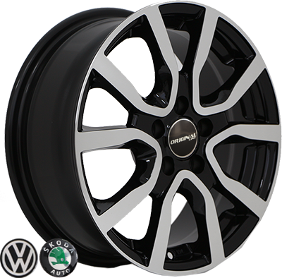 ZW-7365 BP R15*6.0J PCD5*100 ET40 DIA 57.1