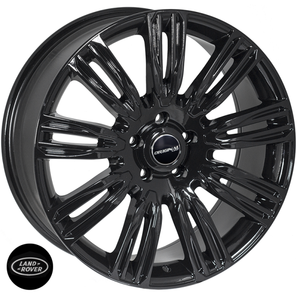 ZF-FBX207 BLACK R22*9.5J PCD5*120 ET45 DIA 72.6