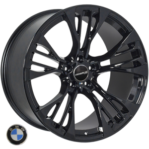 ZW-BK5734 BLACK R20*10.0J PCD5*120 ET40 DIA 74.1