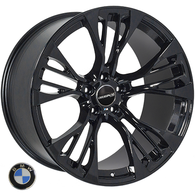 ZW-BK5734 BLACK R20*10.0J PCD5*120 ET40 DIA 74.1