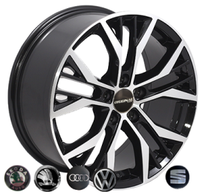 1ku4uchh5w7qin0lwvdajlvxu7eycjcg ZW-BK713 BP R17*7.5J PCD5*112 ET45 DIA 57.1