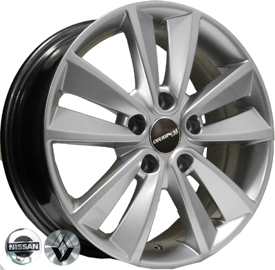ZW-D033 HS R16*6.5J PCD5*114.3 ET45 DIA 66.1