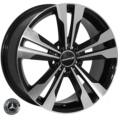 ZW-BK754 BP R17*8.0J PCD5*112 ET35 DIA 66.6