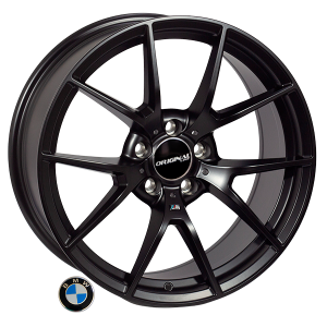 ZF-8369 SatinBLACK R18*8.0J PCD5*112 ET25 DIA 66.6