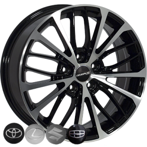 ZW-BK5343 BP R17*7.0J PCD5*114.3 ET40 DIA 60.1