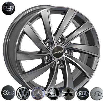 ZW-BK5290 GP R16*6.5J PCD5*114.3 ET40 DIA 67.1
