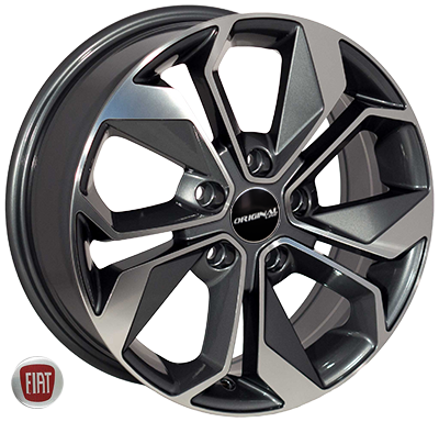 ZW-BK5168 GP R15*6.5J PCD5*98 ET35 DIA 58.1