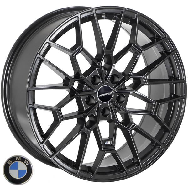 ZF-FBX251 MattBLACK R20*8.5J PCD5*112 ET26 DIA 66.6