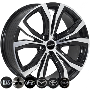 ZF-FE193 BMF R17*7.0J PCD5*114.3 ET35 DIA 67.1