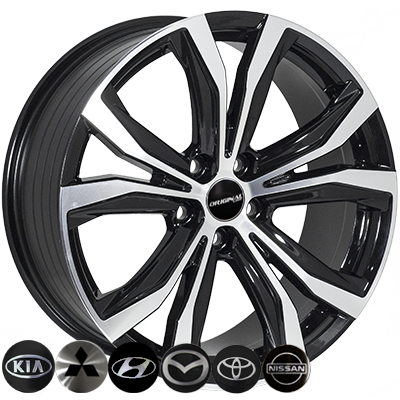 ZF-FE193 BMF R17*7.0J PCD5*114.3 ET35 DIA 67.1