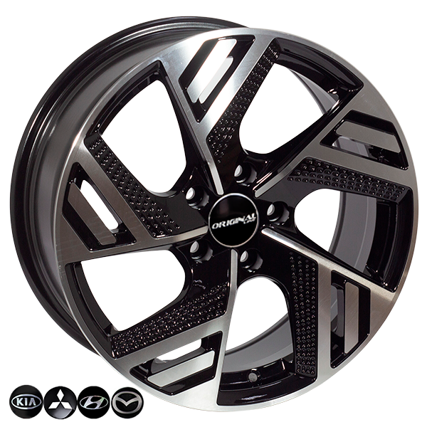 ZW-YA1127 BP R17*7.5J PCD5*114.3 ET42 DIA 67.1