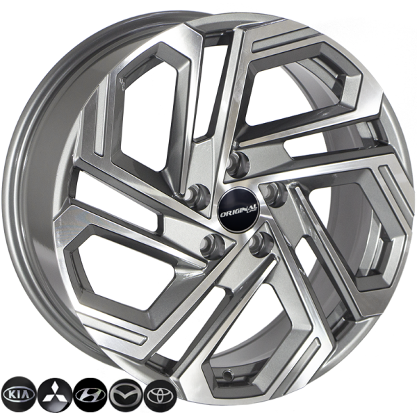 ZF-FBX345 GMF R18*7.5J PCD5*114.3 ET51 DIA 67.1