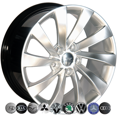 ALLANTE-171 HS R15*6.5J PCD5*112 ET35 DIA 66.6
