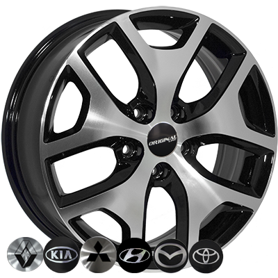 ZF-FE137 BMF R17*6.5J PCD5*114.3 ET40 DIA 67.1