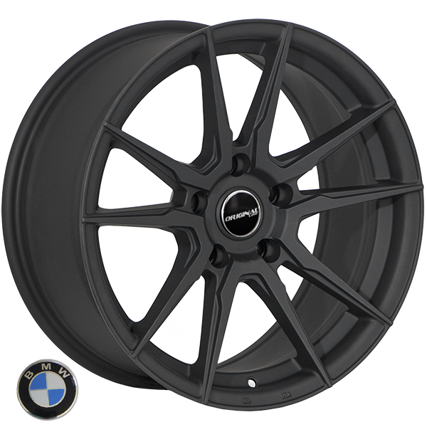 ZW-YA8522 BLK/M R17*8.0J PCD5*120 ET20 DIA 74.1