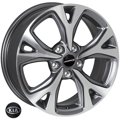 JH-HP593 MG R17*6.5J PCD5*114.3 ET49 DIA 67.1