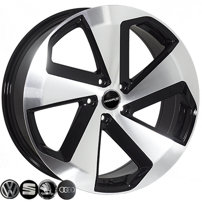 ZF-1070 BMF R20*8.0J PCD5*112 ET45 DIA 57.1