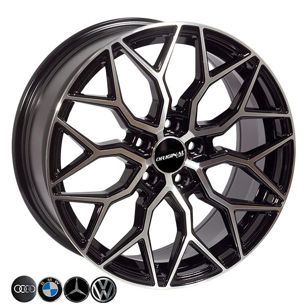 ZW-9547 BP R18*8.0J PCD5*112 ET45 DIA 66.6