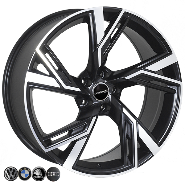 ZW-BK5632 MSDB R19*8.5J PCD5*112 ET25 DIA 66.6