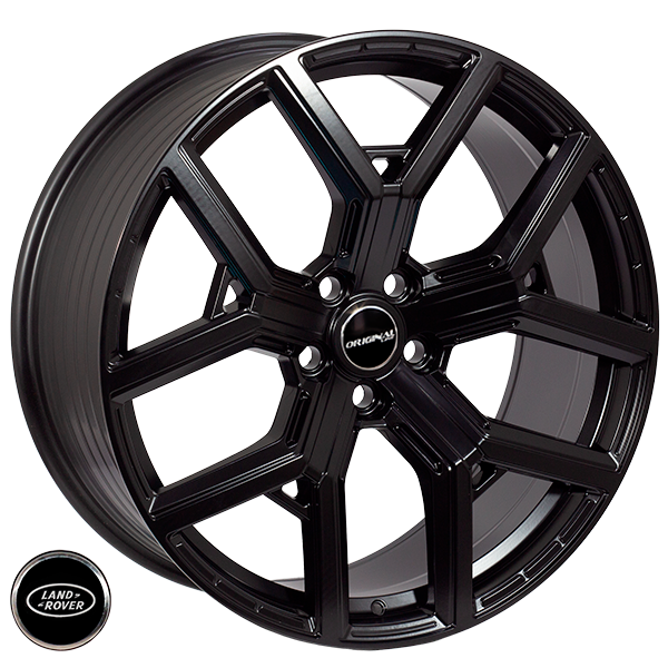 ZF-FBX208 MattBLACK R22*9.5J PCD5*120 ET40 DIA 72.6