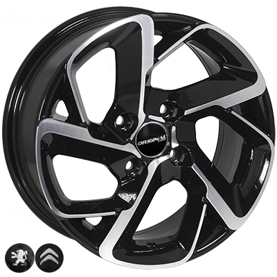 ZW-BK5714 BP R15*6.5J PCD4*108 ET25 DIA 65.1