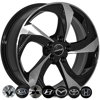 ZF-FR663 BMF R18*7.0J PCD5*114.3 ET50 DIA 67.1