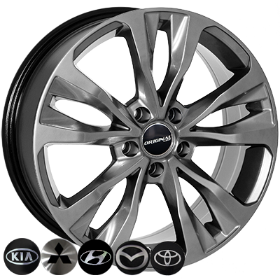 ZW-BK5212 HB R17*7.0J PCD5*114.3 ET45 DIA 67.1