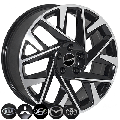 ZW-BK3S1072 BP R18*7.5J PCD5*114.3 ET45 DIA 67.1