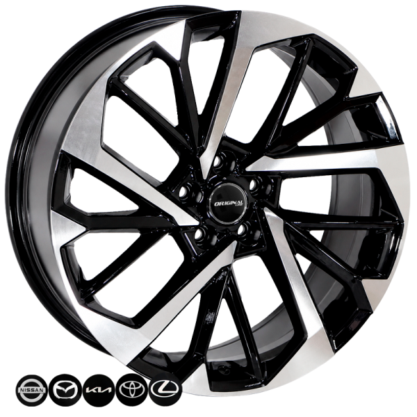 ZW-1175 BP R20*8.0J PCD5*114.3 ET35 DIA 67.1