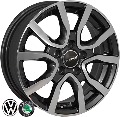 ZW-7365 EP R14*5.0J PCD5*100 ET35 DIA 57.1