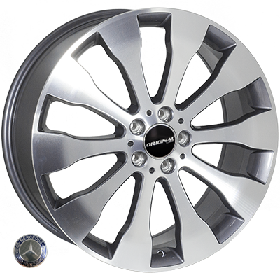 JH-6302 GMF R20*8.5J PCD5*112 ET62 DIA 66.6
