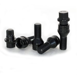БОЛТ СЕКР. ( M14*1,5 ) H=26 (LB 005) (4+2 KEY) PLASTIC PACK BLACK