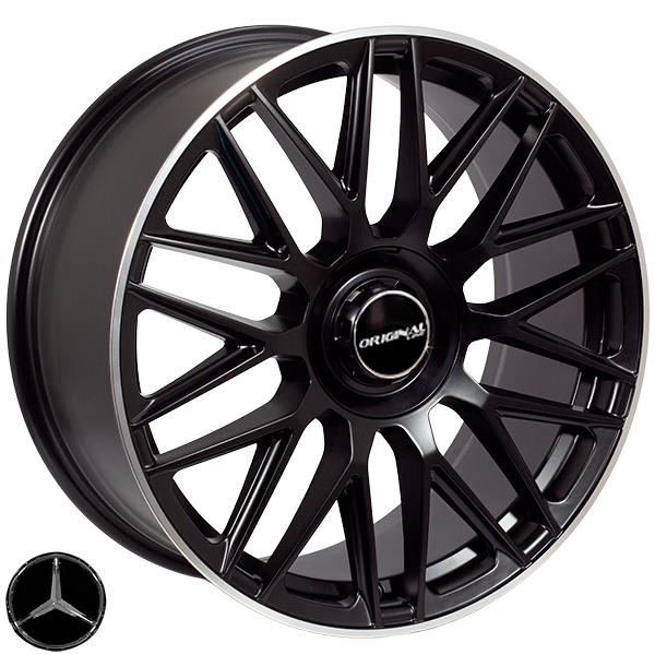 ZF-B9370 SBML R19*8.5J PCD5*112 ET38 DIA 66.6