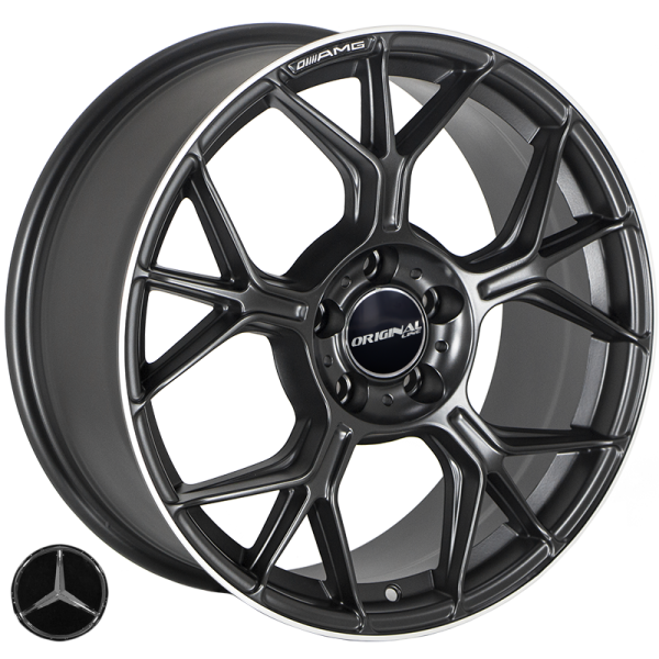 ZF-FBX120 MattBML R18*8.0J PCD5*112 ET42 DIA 66.6
