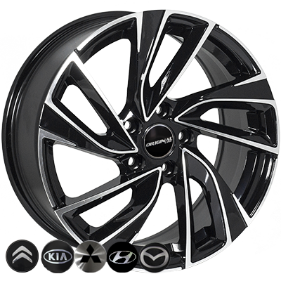 ZW-BK5772 BP R17*7.5J PCD5*114.3 ET35 DIA 67.1