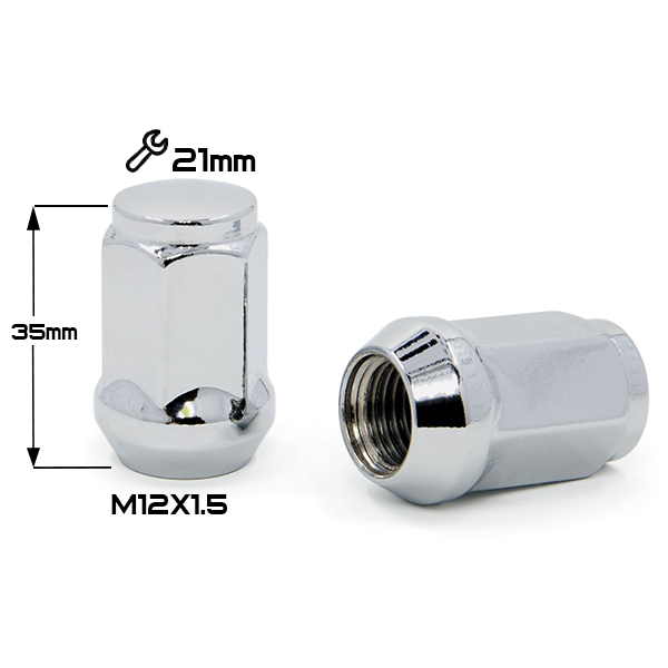 ГАЙКА Хром М12*1,5  (L35 NEX 21) N010-B