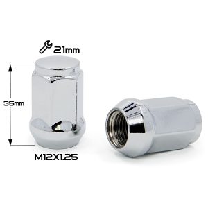 ГАЙКА Хром М12*1,25  (L35 NEX 21) N010-B