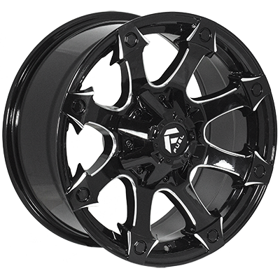 JH-10686 BLACK R17*8.5J PCD12*135/139.7 ET00 DIA 108.1
