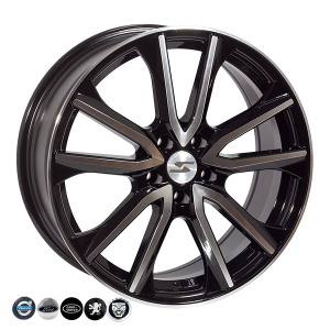 ZW-9066 B-PE R18*7.5J PCD5*108 ET43 DIA 65.1