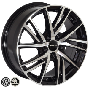 dzm13dg3qkss58cj5lo1t7h4001qbekm ZW-4437 BP R16*6.5J PCD5*112 ET43 DIA 57.1