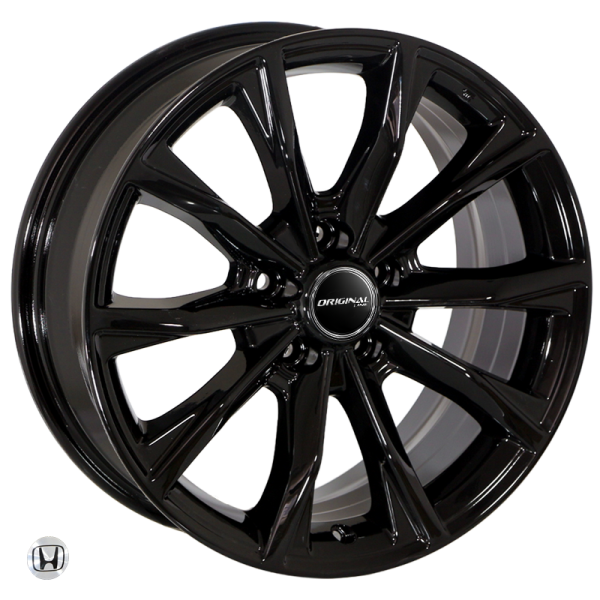 ZW-BKY1351 BLACK R18*7.5J PCD5*114.3 ET40 DIA 64.1