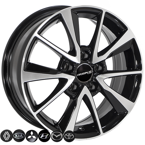 ZW-9039 BP R16*6.5J PCD5*114.3 ET35 DIA 67.1