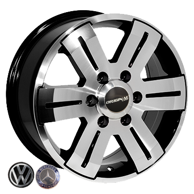ZW-BK562 BP R16*7.0J PCD5*130 ET60 DIA 89.1