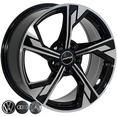 ZW-BK5419 BP R17*7.5J PCD5*112 ET35 DIA 66.6