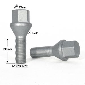 БОЛТ КОНУС DACROMET М12*1,25 (H28 NEX 17) B 001
