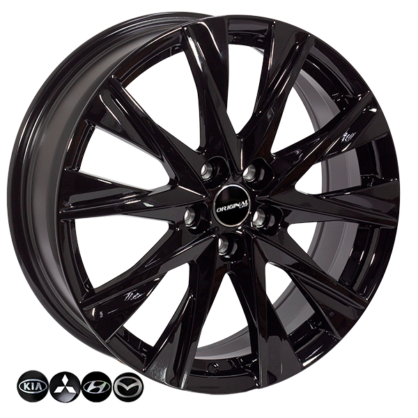 ZW-7948 BLK R18*7.0J PCD5*114.3 ET45 DIA 67.1