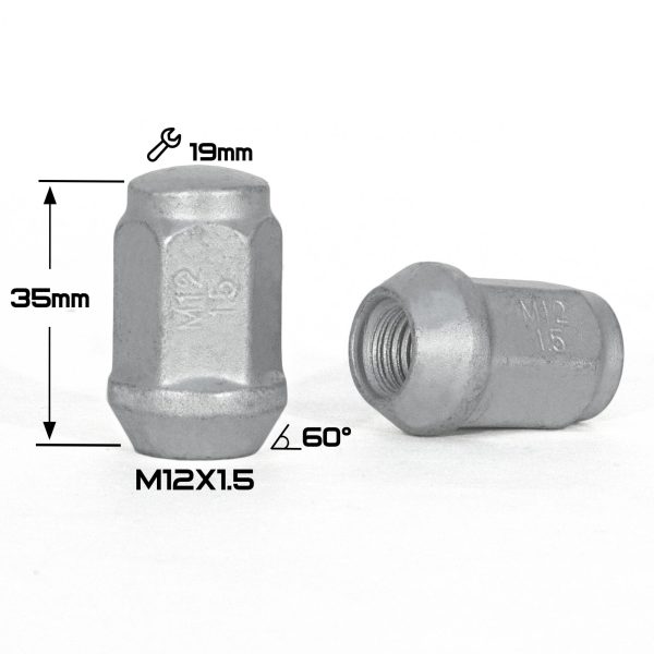 ГАЙКА КОНУС DACROMET М12*1,5 (L35 NEX 19)